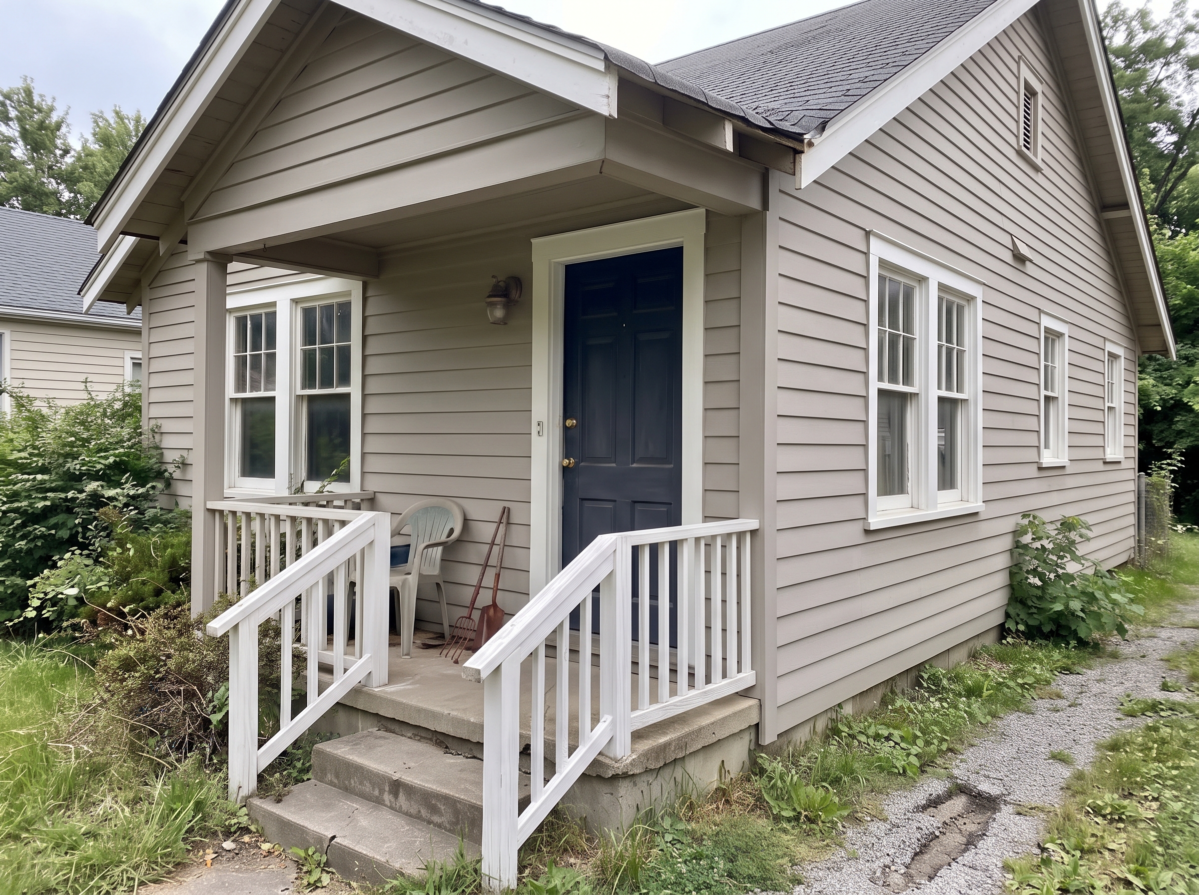 After Siding & Front Door